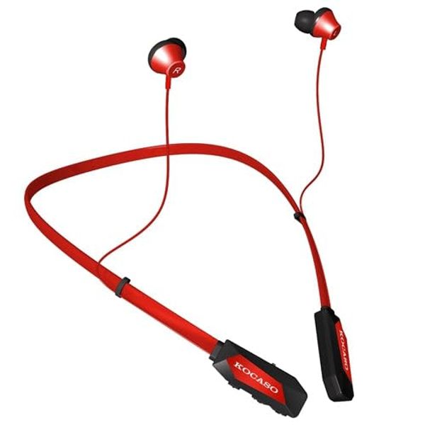 Wireless Neckband Headphones V4.2 Sweat-Proof Sport Headsets Earbuds in-Ear Magnetic Neckbands Stereo Earphone Deep Bass Earphone w/Mic 15Hrs Work Run