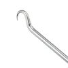 PATIKIL Tennis Racket String Assistance Puller, Stainless Steel Racquet Pull Hook Stringing Tool for Badminton Squash, Silver Tone