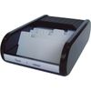 Helit Linear Business Card Box Black