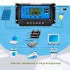 200W Solar Panel kit 12V battery Charger 100A LCD Controller Caravan Van Boat RV