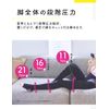 MediQtto Body Shape Spats While Sleeping Pelvic Black LL 1 Pair