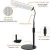 Full Spectrum Desk Growth Lamp Automatic Timer LED Plant Growing Adjustable