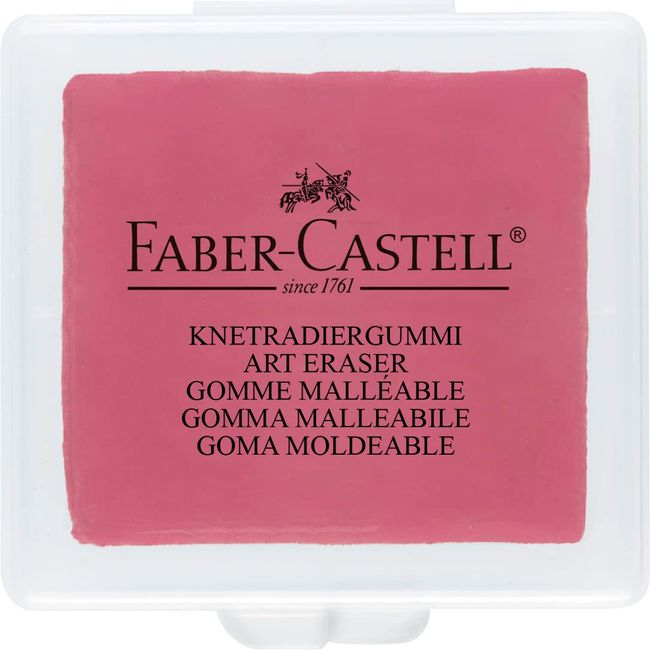 Faber-Castell 127321 Eraser - erasers - Random Color, 1 Unit