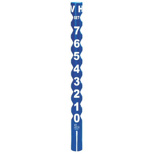 Tourna Tennis Net Post Score Tube, Blue