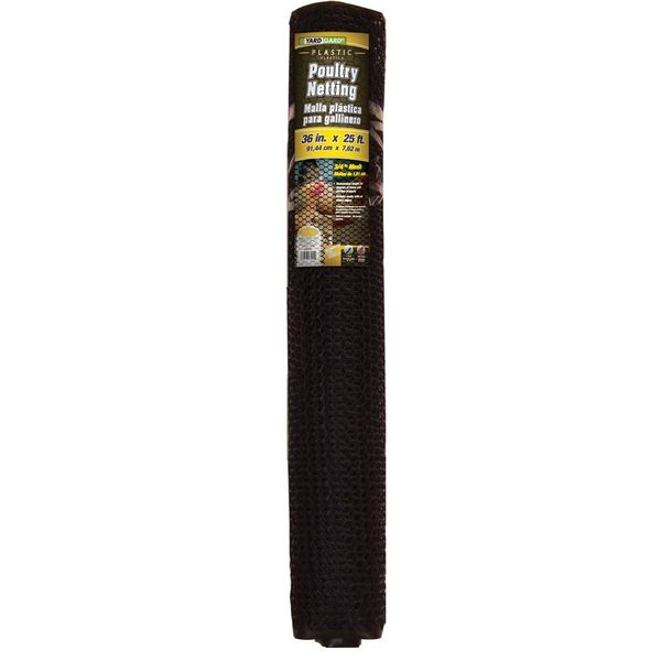 YARDGARD 889240A Fence, Black