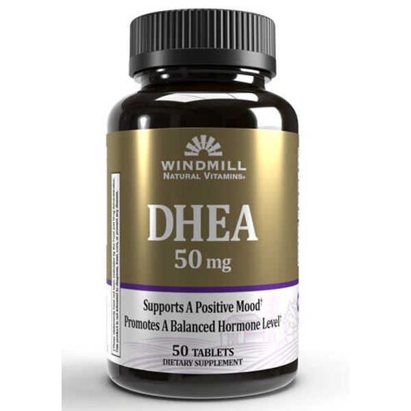 Windmill Vitamin DHEA Age-Defying Formula Tablets Dietary Supplement 50mg 50 ct