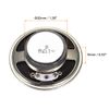 sourcing map 1W 8 Ohm DIY Magnetic Speaker 57mm Round Shape Replacement Loudspeaker