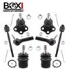 8PC Ball Joints TieRod Front Suspension Kit For Dodge Durango & Dakota 2000-2004