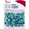 Cousin DIY Sequins 8mm 200PC Turquoise Peacock