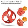 curli Vest Harness, Clasp, Air Mesh, Orange, L