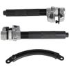 Heavy Duty 3pcs Coil Spring Compressor Strut Remover Installer Suspension Tool
