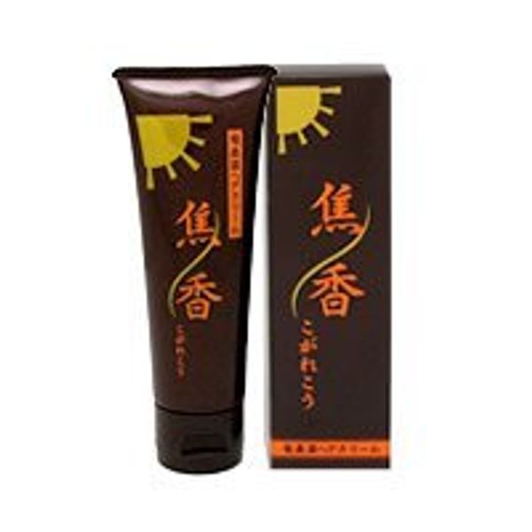 Make gray hair beautiful dark brown [Burnished hair cream]