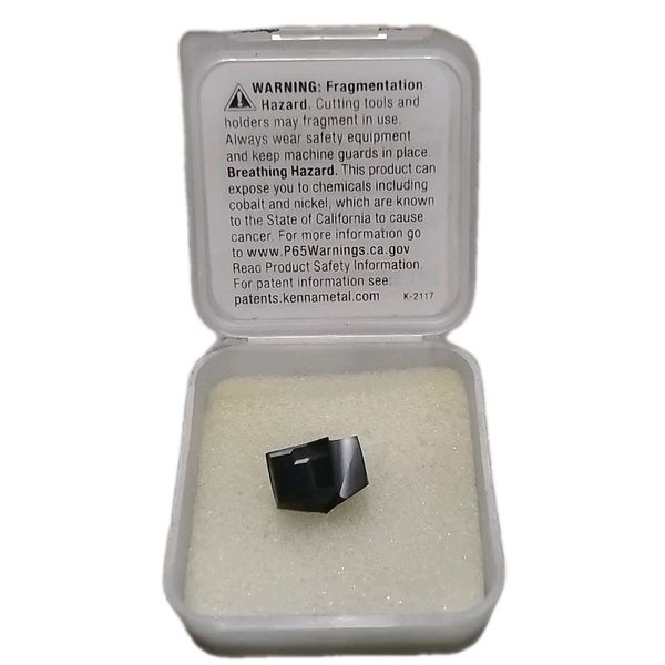 Kennametal 2499607 KSEM0500HPG KC7315 Carbide Replaceable Tip Drill, 12.7mm *5D