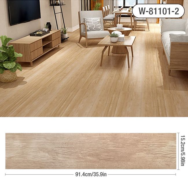 Wood Textured Wall Stickers PVC Wall Decorations Living Room Self-adhesive  Roll Waterproof Flooring Sticker Modern Wallpaper New