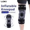 2 Loki AIRPLUS Inflatable Knee Supports Braces Compression Sleeves Strap Patella
