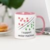 CafePress I Support Vector Machines Mugs 11 oz (325 ml) Ceramic Coffee Mug