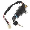 LABLT Aluminum Ignition Switch with Keys 27005-1129 Replacement for KLR650 1987-2007