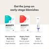 Mighty Patch Micropoint for Blemishes from Hero Cosmetics - Hydrocolloid Acne Spot Treatment Patch for Early Stage Zits and Hidden Pimples, 395 Proprietary Micropoints (8 Patches)