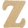 Creativ 10-Piece 4 cm Letter MDF Z