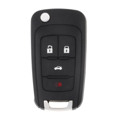 ePathChina 2PCS Key Fob Keyless Entry Replacement Fits for Chevy Cruze Camaro Equinox Impala Malibu Sonic / GMC Terrain/ Buick Lacrosse Verano Encore Allure, OHT01060512 315MHz 4 Buttons