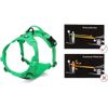 Truelove Soft Front Dog Harness .Reflective No Pull Harness with Handle and 2 Leash Attachments
