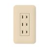 Panasonic WTF13034FK Embedded Triple Outlet with Insulated Frame, Beige