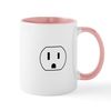 CafePress Electrical Outlet Mug 11 oz (325 ml) Ceramic Coffee Mug