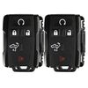 2X New Replacement Remote Key Fob Shell / CASE Compatible with & Fit for Select GM Vehicles (No Electronics or Chip Inside)