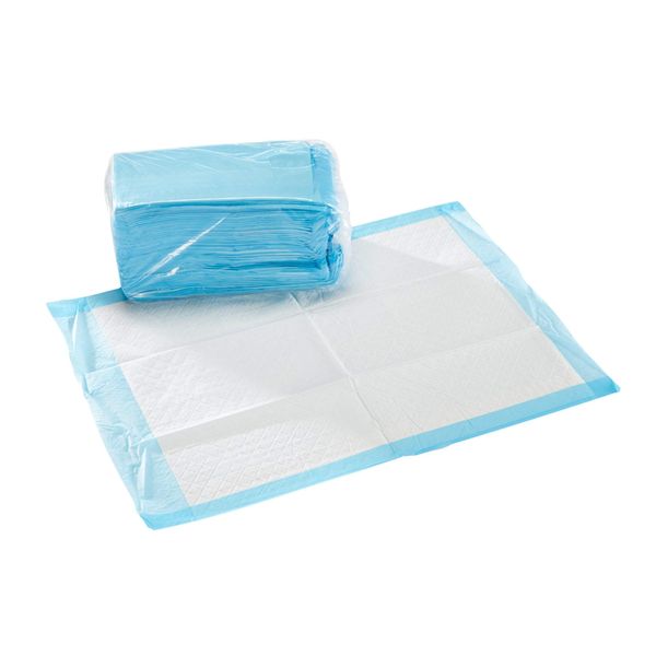 McKesson Underpads Disposable Bed Pads 17" x 24" [50 Count], Hospital Procedure Underpads, Medical Incontinence Chux Pads for Adults, Elderly, and Baby, Pee Pads