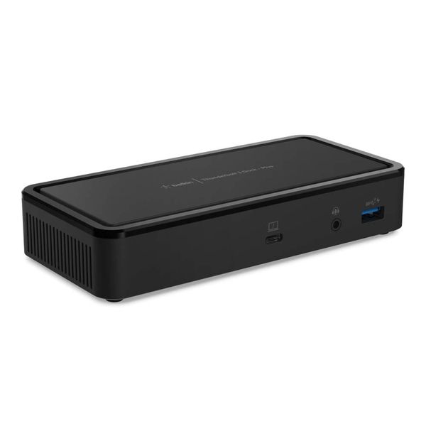 Belkin Thunderbolt 3 Dock Plus Thunderbolt 3 Cable - USB-C Hub - 8-In-1 Docking Station for MacOS & Windows, Dual 4K @60Hz, 40Gbps Transfer Speed, 60W Upstream Charging, w/ Ethernet & Audio Ports