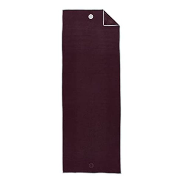 Manduka Yogitoes Yoga Mat Towel Hot Pilates Beach & General Fitness Absorbent Non-Slip Quick Dry Microfiber with Skidless Technology, 71" x 24"