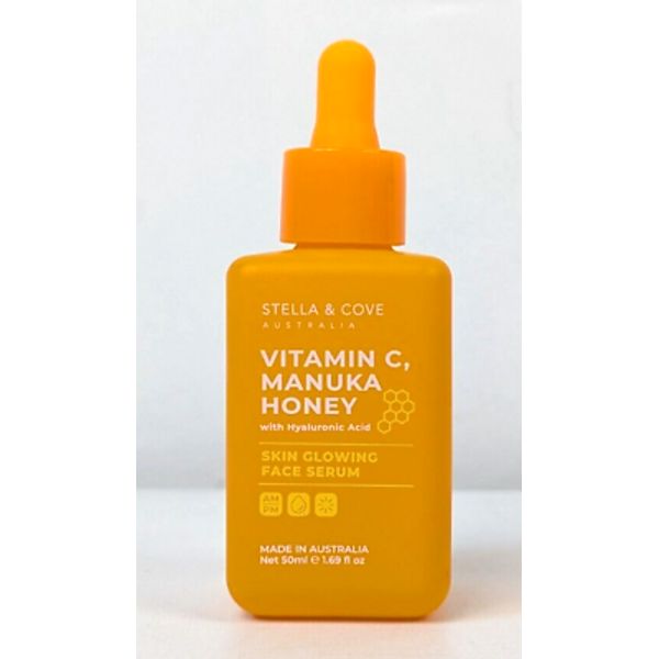 STELLA & COVE AUSTRALIA Vitamin C, Manuka Honey Skin Glowing Face Serum