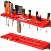60 Stacking Boxes, Tool Holder, Wall Shelf, Workshop Shelf, Tool Wall, 156 x 78 cm, Tool Holder, Storage System, Storage System, Storage Boxes, Extra Strong Wall Plates, Shelf, Expandable Workshop