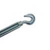 1/2" x 12" Turnbuckle HOOK EYE Pulley Galvanized Drop Forge 1500 Lb Capacity