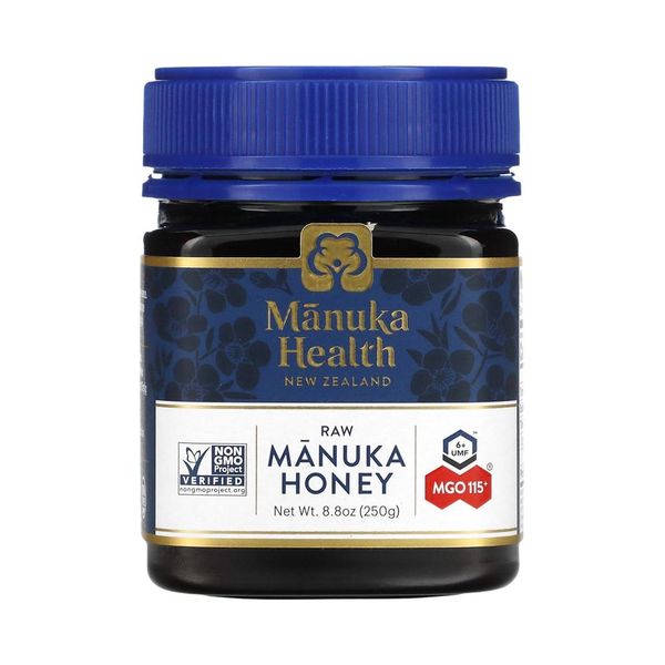 Manuka Health New Zealand Raw Manuka Honey MGO 115+ 250g, 1 pc