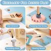 Robud Tool Bench for Kids Toy Play Large Workbench Wooden Tool Bench Workbench