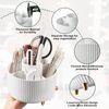 Rotating Makeup Brush Holder 360° for Brushes Nail Polish Vanity Organizer