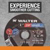 Walter Surface Technologies 11T042 Zip Cutoff Wheel - (Pack of 25) Cutting Disc