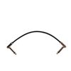 Ernie Ball Flat Ribbon Patch Cable, 6in, Black (P06226)