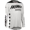 Answer Racing 446945 Men's A22 Elite Redzone Jersey, Ghost/Black, L