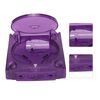 DC Translucent Case Retro Video Game Console Transparent Purple Shell Compatible Replacement Cover