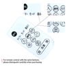 Circulator Remote Control for IRIS OHYAMA Iris Ohyama Powerful Compact PCF-DC23-W