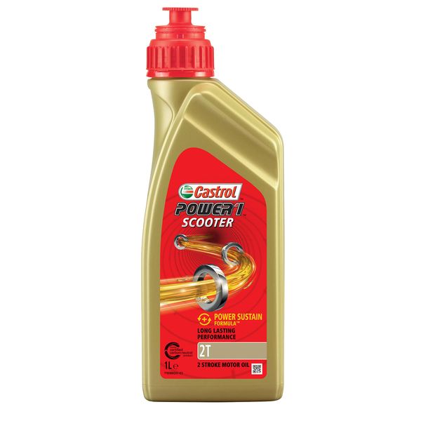 Castrol Power1 Scooter 2T, 1 Litre