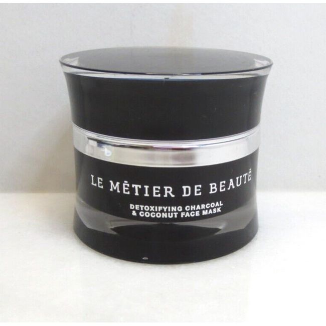 LE METIER DE BEAUTE DETOXIFYING CHARCOAL & COCONUT FACE MASK 1 OZ NWOB