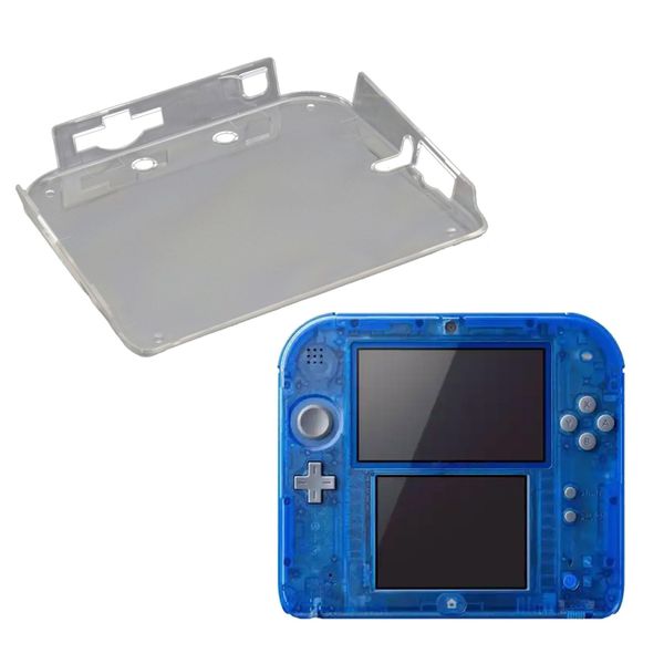 Nawwgy Clear Protective Case for 2DS Console Scratch Resistant Shell AntiDust Covers Precise Cutout and Easy Surfaces 2DS Host Protective case
