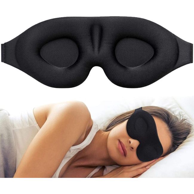 3D Memory Foam Sleep Mask For Men & Women