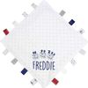 Personalised Counting Sheep Baby Taggy Blanket Comforter