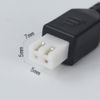 Parking Sensor Extension Cable 2M 2Pin Connector (Length: 2M) (Length: 2M)
