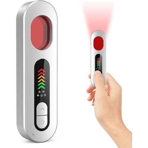 Hidden Camera Detectors, GPS Tracker Detector, 2025 New Portable Anti Spy Camera Finder, Rf Wireless Signal Scanner, Infrared Listening Devices Detector, 6 Levels Sensitivity 5 Modes for Travel, Home