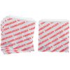 Printed Foil Hamburger Bags - 75 Pack - Silver, Red